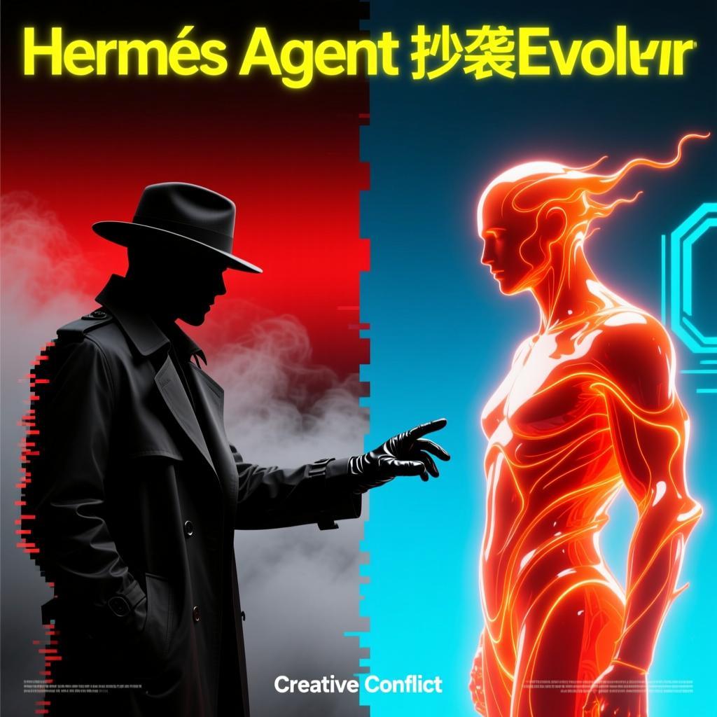 Hermes Agent抄袭答复：“你删号吧。”